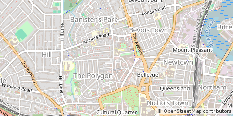 Map of Southampton