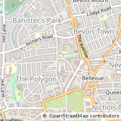 Map of Southampton