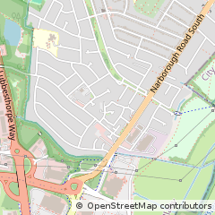 Map of Leicester