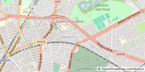 Map of Liverpool