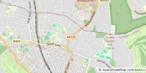 Map of Northwood