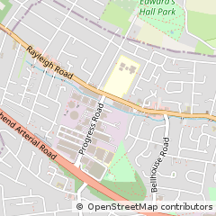 Map of Leigh on SEA, Essex