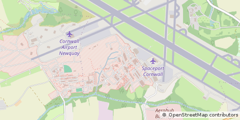 Map of Newquay, Cornwall
