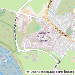 Map of Canvey Island, Essex
