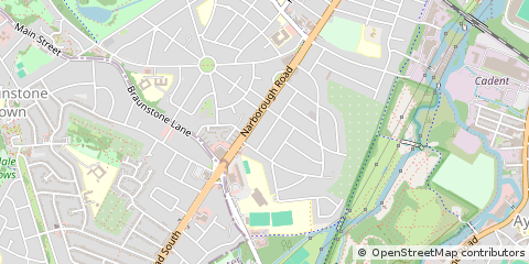 Map of Leicester