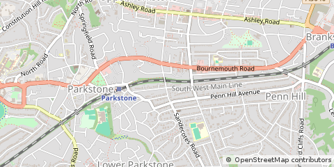 Map of Poole