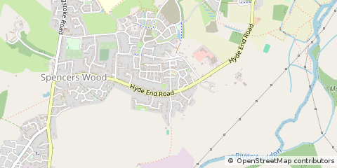 Map of Reading, Berkshire