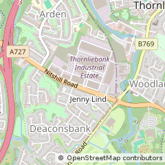 Map of Glasgow