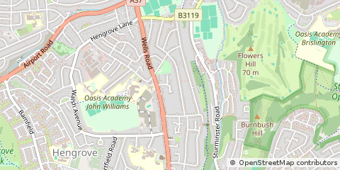 Map of Bristol