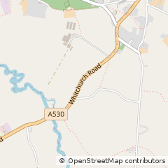 Map of Nantwich, Cheshire