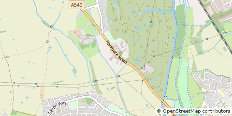 Map of Chester, Cheshire