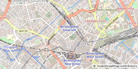 Map of Birmingham