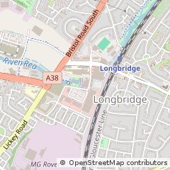 Map of Birmingham, West Midlands