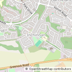 Map of Inchinnan, Renfrewshire