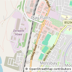 Map of Workington