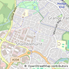 Map of Southampton