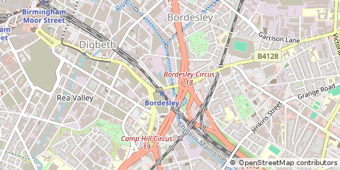 Map of Birmingham, Essex
