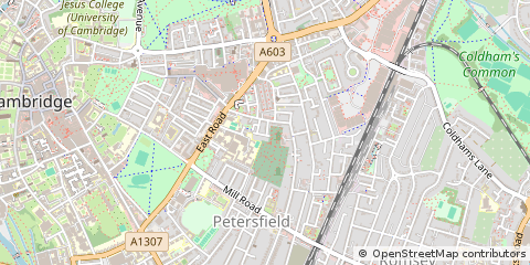 Map of Cambridge