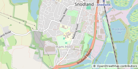 Map of Snodland