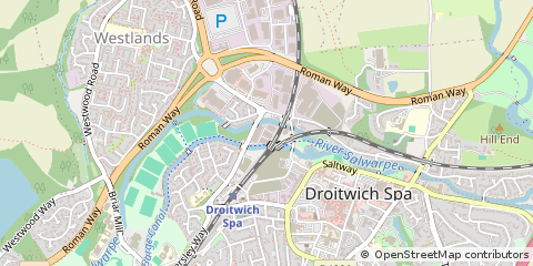 Map of Droitwich