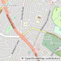 Map of Birmingham, West Midlands