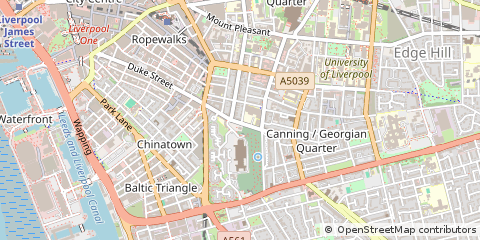 Map of Liverpool