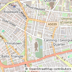 Map of Liverpool