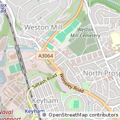 Map of Plymouth, Devon