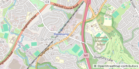 Map of Belfast