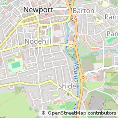 Map of Newport, Isle of Wight