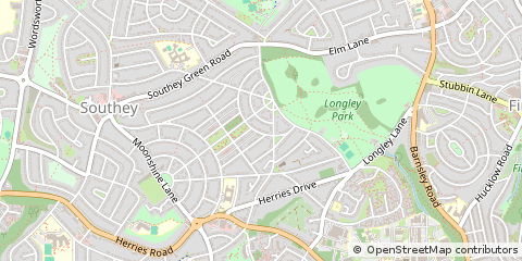 Map of Sheffield