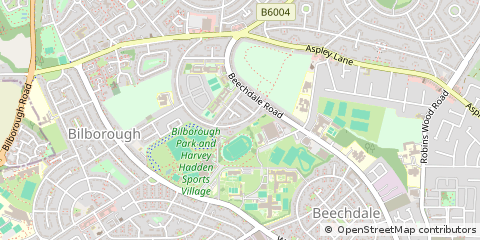 Map of Nottingham