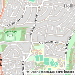 Map of Brighton, East Sussex
