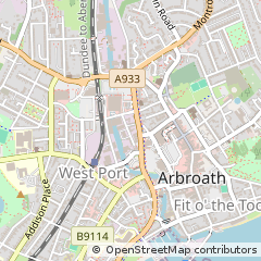 Map of Angus