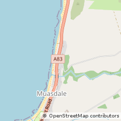 Map of Tarbert, Argyll