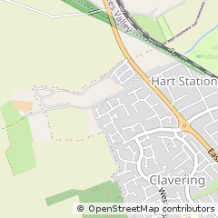 Map of Hartlepool, Cleveland