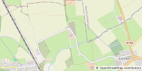 Map of Newcastle Upon Tyne