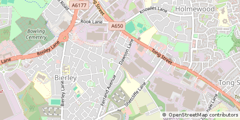 Map of Bradford