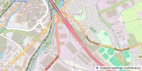 Map of Sheffield