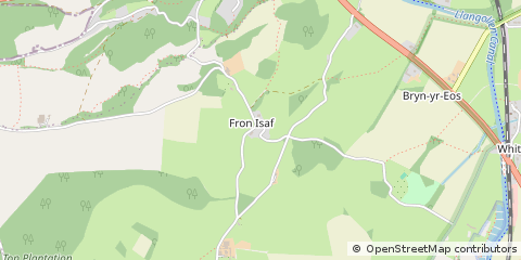 Map of Wrexham