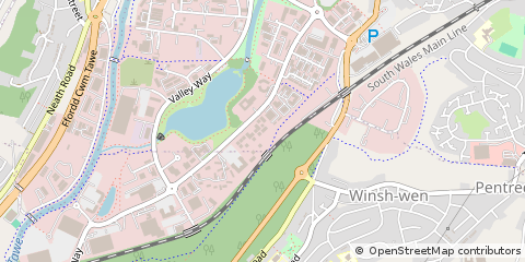 Map of Swansea