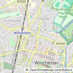 Map of Winchester