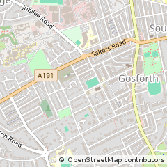Map of Newcastle Upon Tyne
