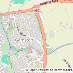Map of Nottingham