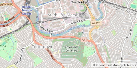 Map of Bristol