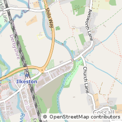 Map of Nottingham, Nottinghamshire