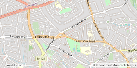Map of Birmingham