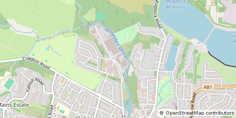 Map of Glasgow
