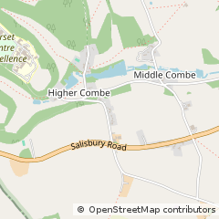 Map of Shaftesbury, Dorset