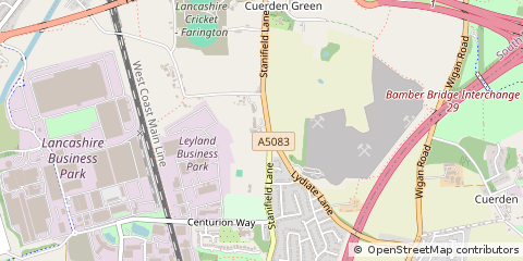 Map of Leyland